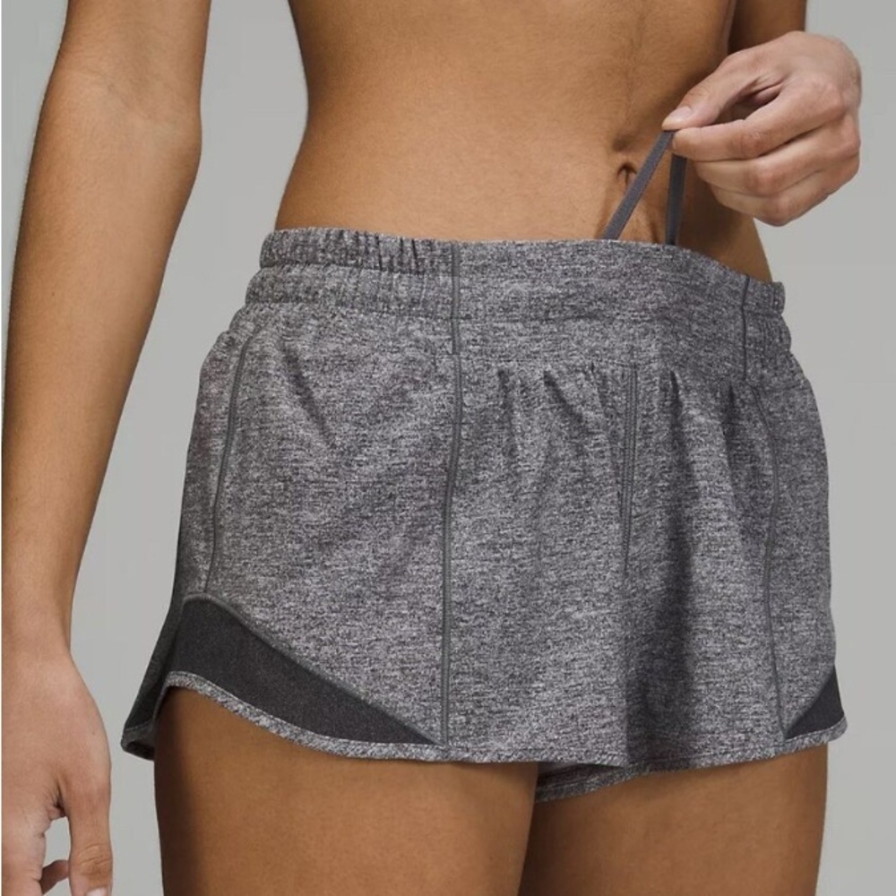 Lululemon Hotty Hot Women's Gray Athletic Shorts XS